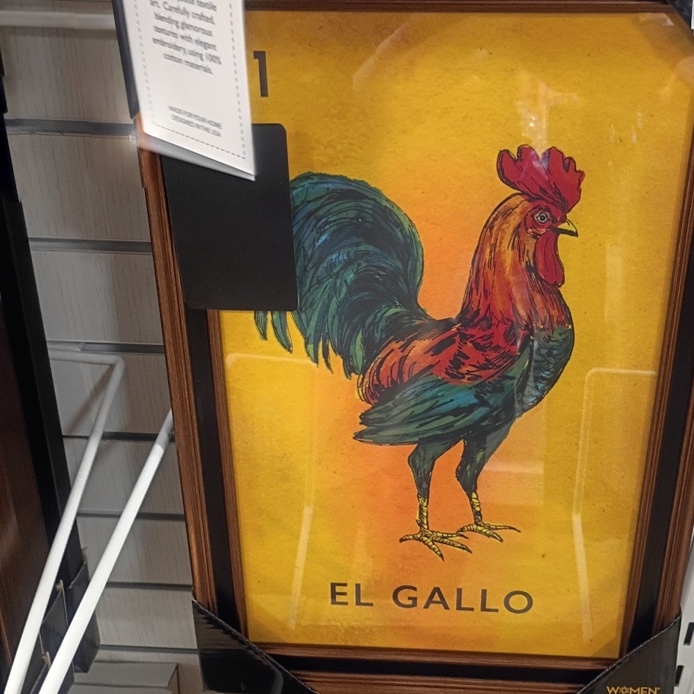 Sapna Shah Loteria El Gallo Art Print - 12x18